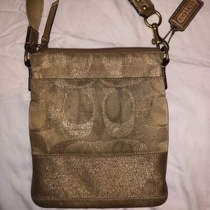 Signature coach crossbody sling bag purse